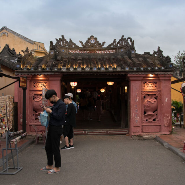 japanese bridge old town