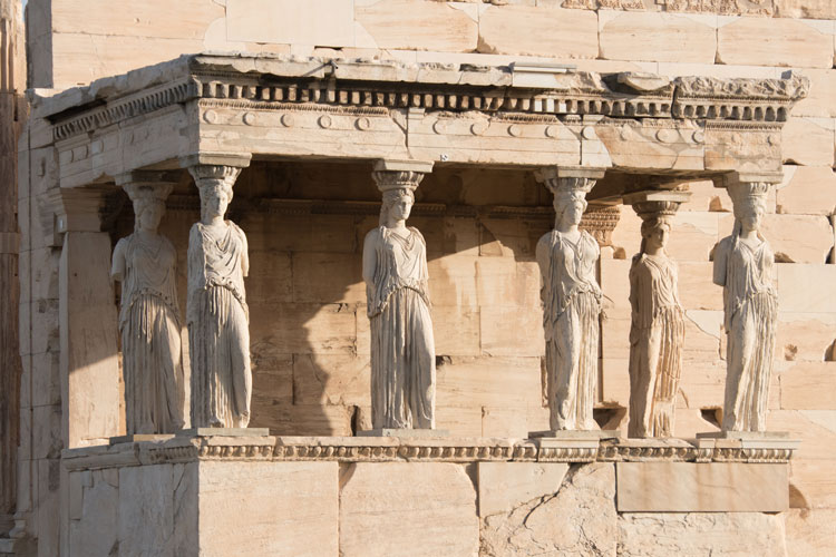 cariatides acropolis