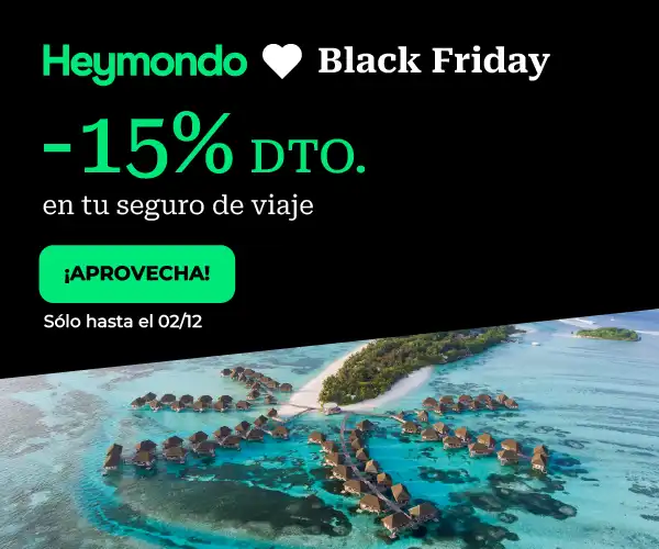 Seguro de Viaje descuento 15%