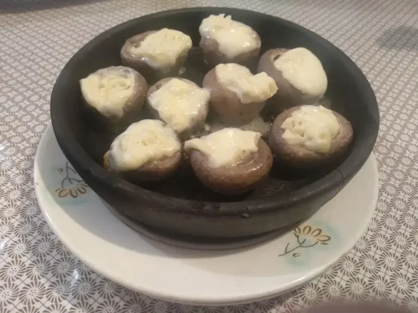 setas-queso-comida-georgiana